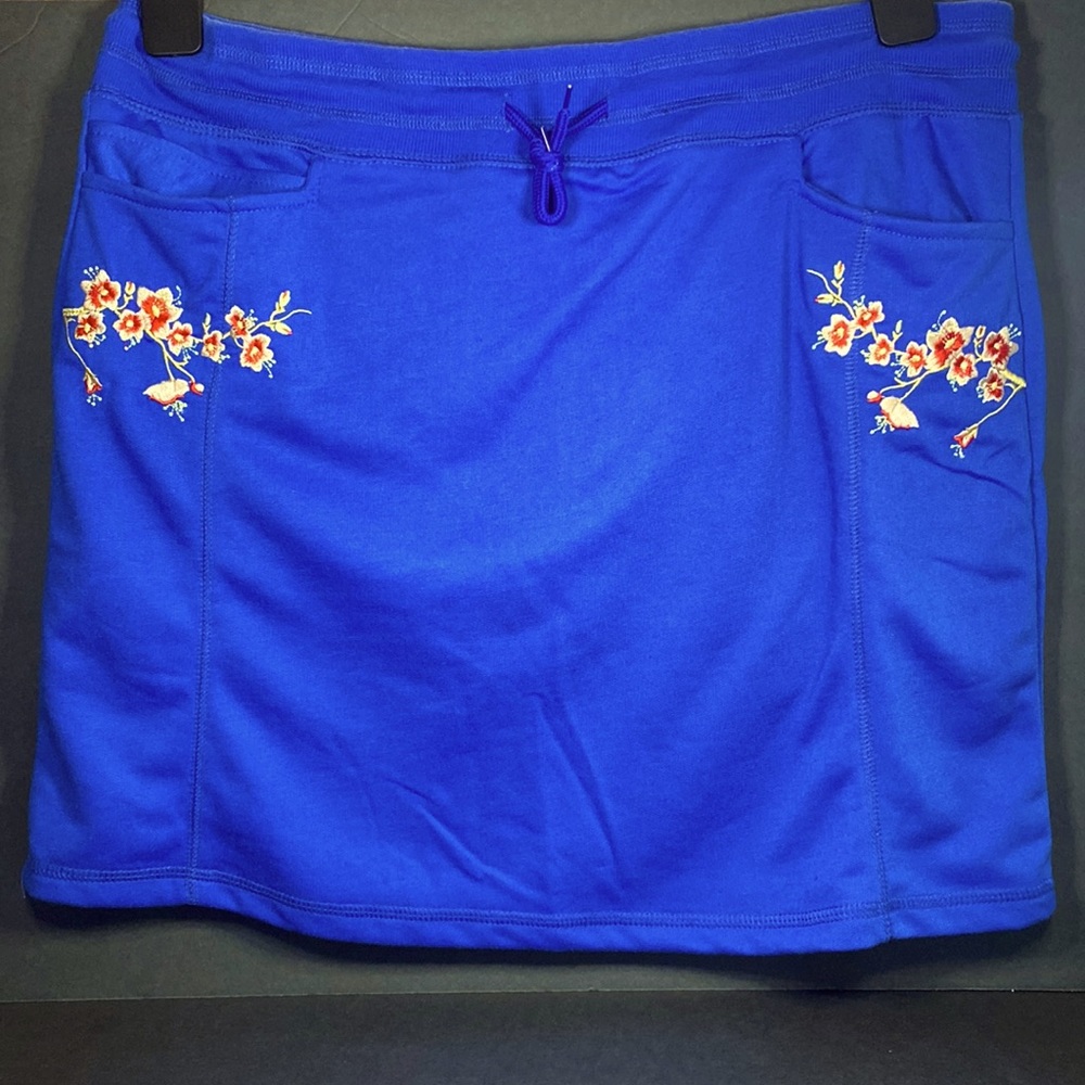 ESPERANZA  NEW YORK SHORTS SKORT NEW BLUE LARGE